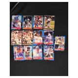 1987 Donruss Baseball cards, 13 cards