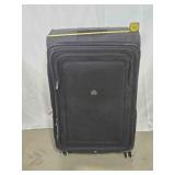 Delsey soft-side suitcase; 29'x20'x13', black