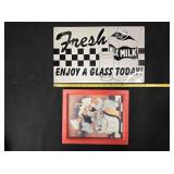 2 Food themed plaques