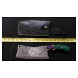 Cleaver Knife With Sheath