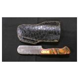 Bull Cutter Knife With Sheath