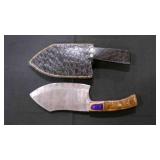 Cleaver Knife With Sheath