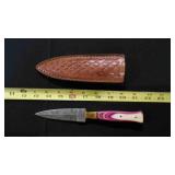 Double Edge Dagger Knife With Sheath