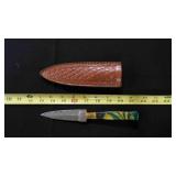 Double Edge Dagger Knife With Sheath