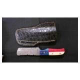 Bull Cutter Knife With Sheath