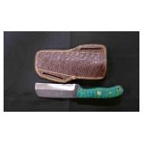 Bull Cutter Knife With Sheath