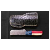 Bull Cutter Knife With Sheath