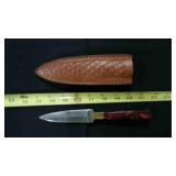Double Edge Dagger Knife With Sheath