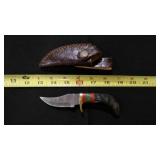 Skinner Knife With Sheath