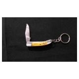 Miniature Folding Pocket Knife With Keychain