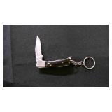Miniature Folding Pocket Knife With Keychain