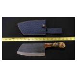 Cleaver Knife With Sheath