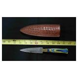 Double Edge Dagger Knife With Sheath