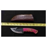 Gut Hook Knife With Sheath