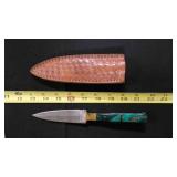 Double Edge Dagger Knife With Sheath