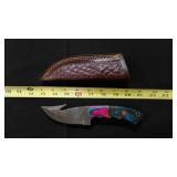 Gut Hook Knife With Sheath