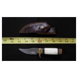 Clip Blade knife With Sheath