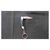Miniature Folding Pocket Knife With Keychain