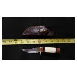 Skinner Knife With Sheath