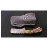 Bull Cutter Knife With Sheath