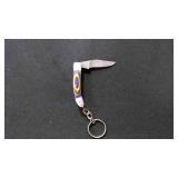 Miniature Folding Pocket Knife With Keychain