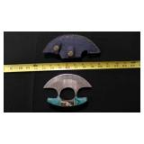 Ulu-Knife With Leather Sheath