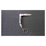 Miniature Folding Pocket Knife With Keychain
