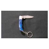 Miniature Folding Pocket Knife With Keychain