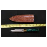 Double Edge Dagger Knife With Sheath