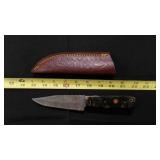 Clip Blade knife With Sheath