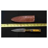 Double Edge Dagger Knife With Sheath