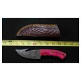 Gut Hook Knife With Sheath