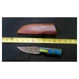 Clip Blade Knife With Sheath