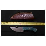 Gut Hook Knife With Sheath