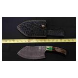 Cleaver Knife With Sheath