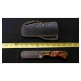 Bull Cutter Knife With Sheath