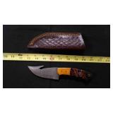 Gut Hook Knife With Sheath