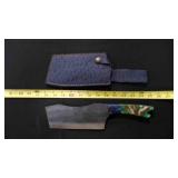 Cleaver Knife With Sheath