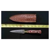 Double Edge Dagger Knife With Sheath