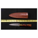 Double Edge Dagger Knife With Sheath