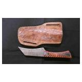 Talon Blade Knife With Sheath