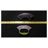 Ulu-Knife With Leather Sheath