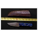 Clip Blade knife With Sheath