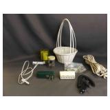 Mixed Lot of Power Cords - AC Adapters - Screws