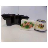 Incomplete Chip Bowl - Vintage Ceramic Napkin