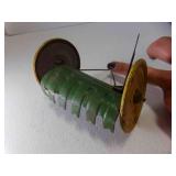 Vintage Farm Implement Tin Hay Rake Toy
