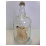 Mogan & David EMPTY Wine Bottle w/Lid