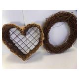 Natural Grapevine Wreath for DIY Craft & Rustic