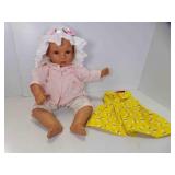 Baby Boy in Girls Clothes "Joshua" 1995 Back of