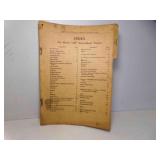 Vintage John Deere Tractor Co Partial Repairs &